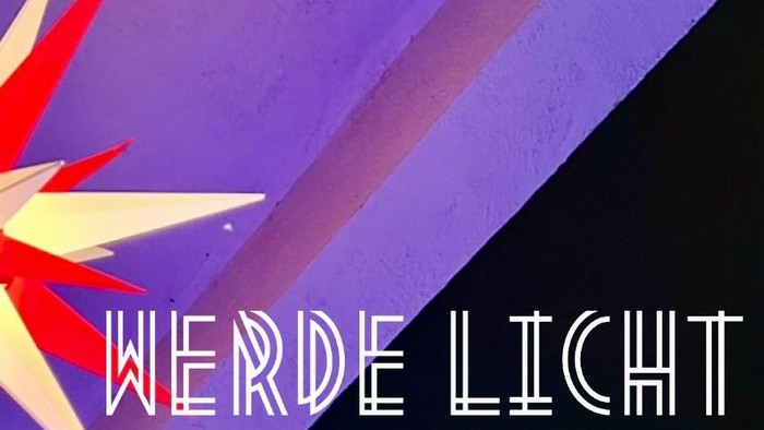 Bunter Hintergrund mit dem Text 