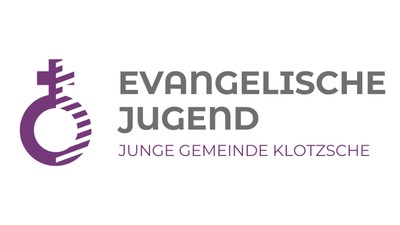 Logo für die Evangelische Jugend Junge Gemeinde Klotzsche, eine Jugendgruppe innerhalb der Evangelischen Kirche.
