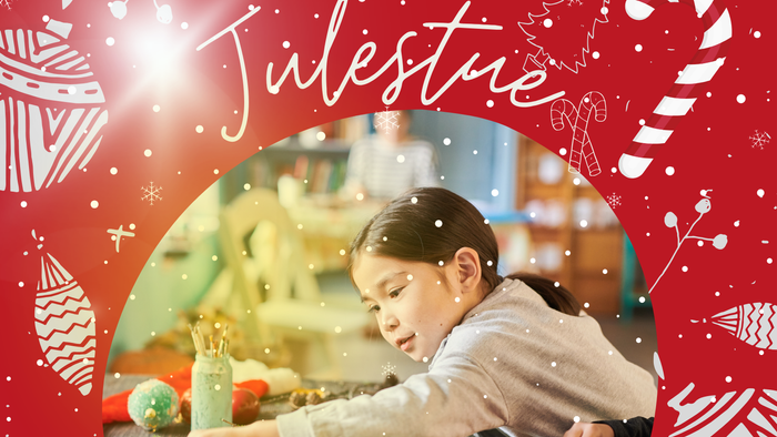 Julestue med juleaktiviteter for hele familien