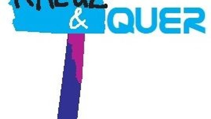 Logo des "Kreuz und Quer" Gottesdienstes