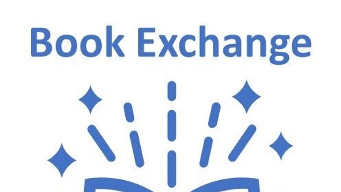 Open book with sparkles, labeled