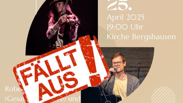 Plakat für ein Konzert mit Bretschneider & Mikulicz am 25. April 2025, mit verschiedenen Künstlern und weiteren Details.