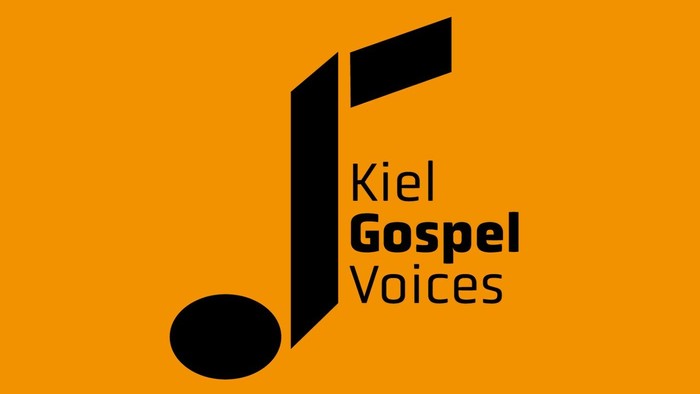 Kiel Gospel Voices-Logo mit Musiknoten-Symbol
