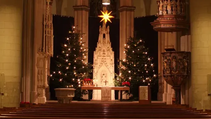 Ev. Stadtkirche Unna zu Weihnachten