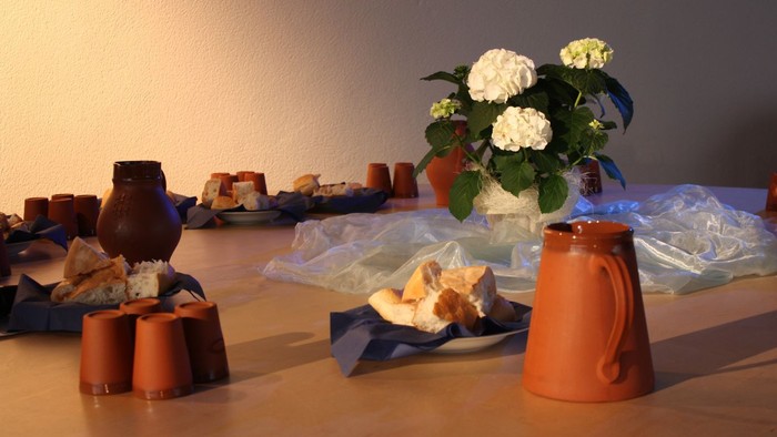 Abendmahl am Tisch der Begegnung 