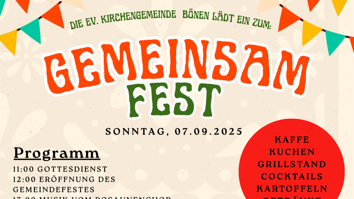 Plakat Gemeindefest