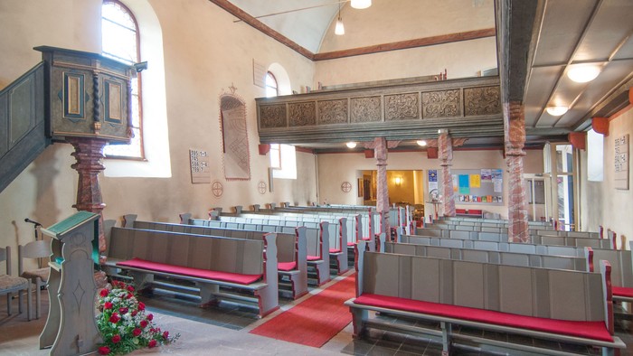 Alte Kirche am Main - Innenraum