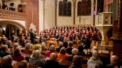 Konzert der Kantorei - Blick zur Apsis