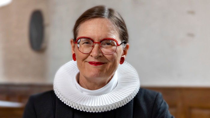 Kirsten Winther i Sankt Olai Kirke, Helsingør