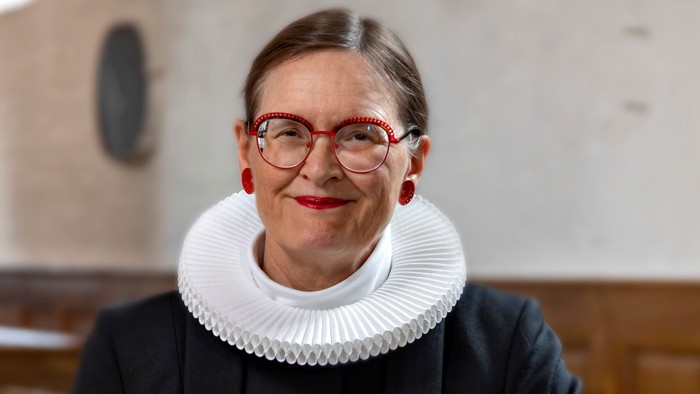 Kirsten Winther i Sankt Olai Kirke, Helsingør