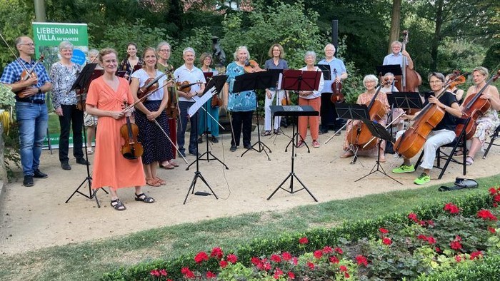 Gruppenfoto des Orchesters