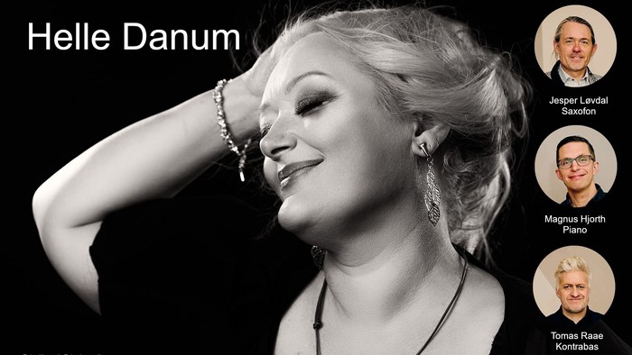 Helle Danum optræder med et trio bestående af Jesper Lavdal, Magnus Hjorth og Tomas Røae.