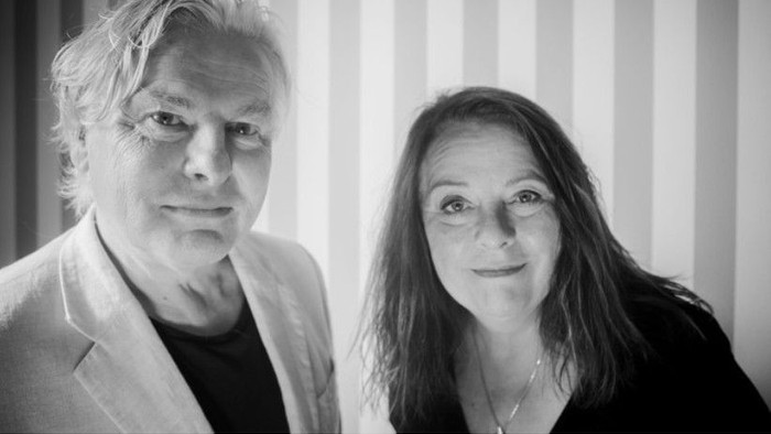 En mand og en kvinde. Jens og Isabel Carlander