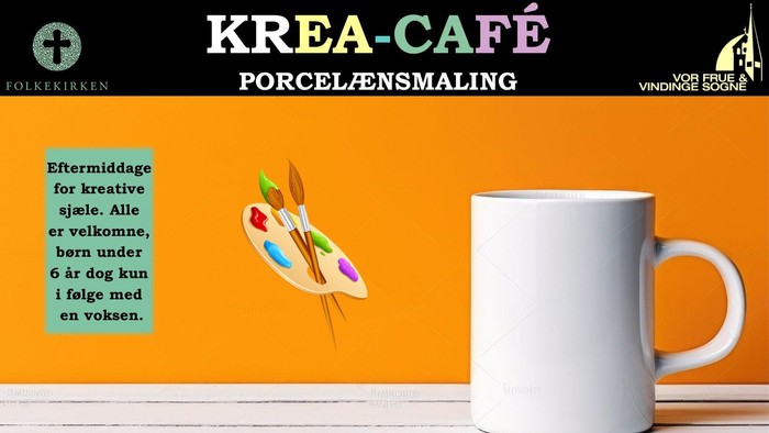Krea-Café Porcelænsmaling - Sognegården i Vindinge, 9. september kl. 16.00