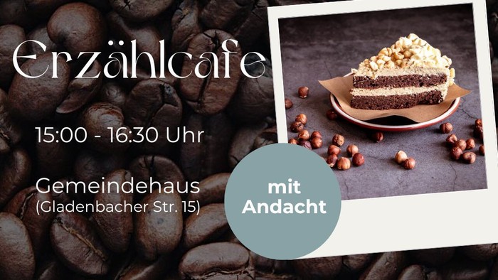 Kaffeebohnen, Kuchen, Veranstaltungsdetails