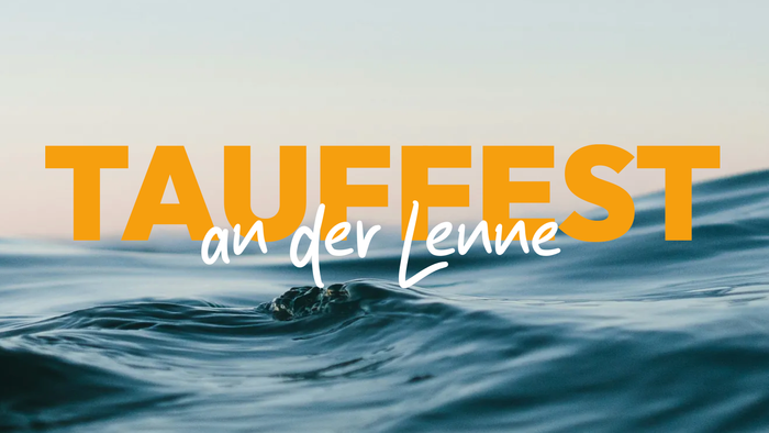 Wasser für die Taufe