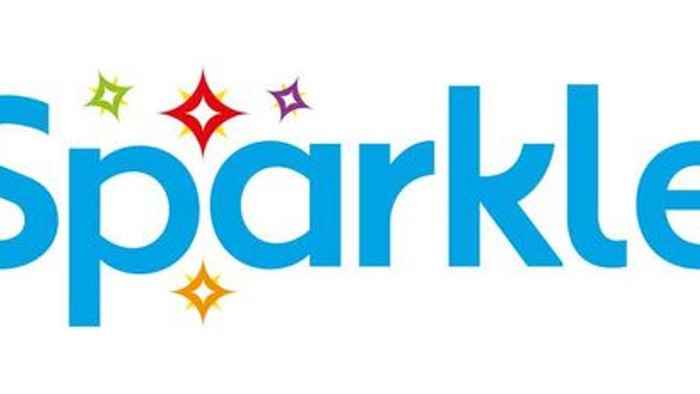 Colorful logo with the word 