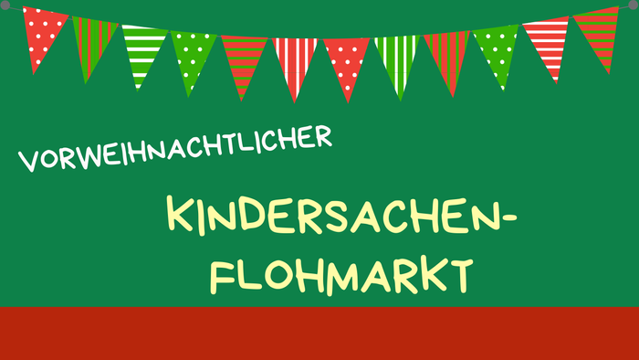 Kindersachenflohmarkt im Gemeindehaus Neureut-Nord am 22.11.2025 von 10-12 Uhr