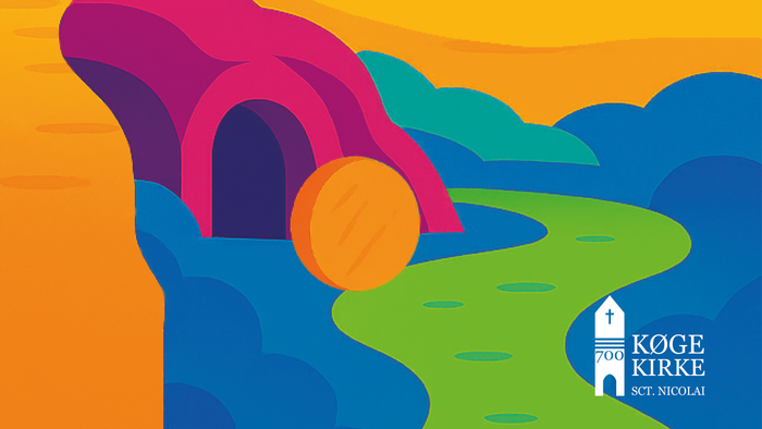Påskegudstjenester 2026 i Køge Kirke med datoer, tidspunkter og prædikener.