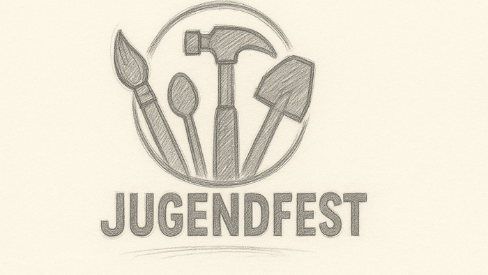 Das Logo zeigt verschiedene Werkzeuge und die Schriftzug 