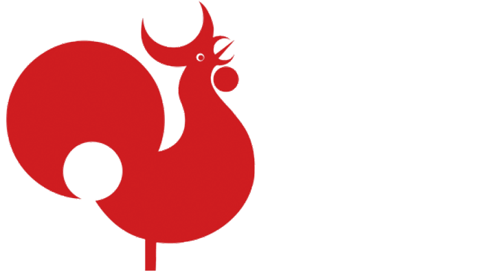 Das Bild zeigt ein rotes Symbol mit dem Text „Evangelische Studierendenteam Detmold/Lenko“.