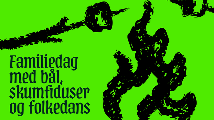 Familiedag med bål, skumfiduser og folkedans