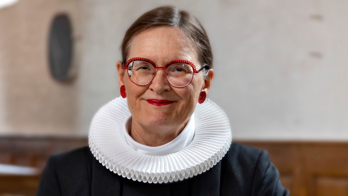 Kirsten Winther i Sankt Olai Kirke, Helsingør