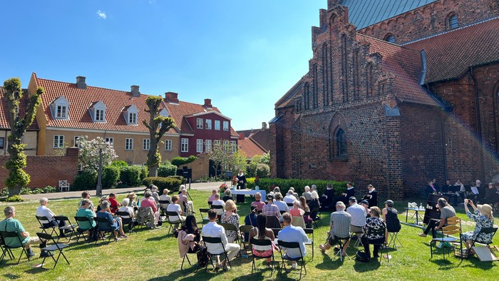 Udendørs gudstjeneste Sankt Olai Kirke