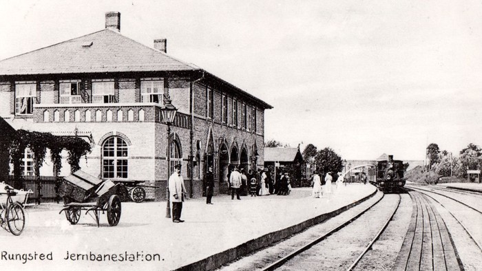 stationen i Rungsted Kyst år 1909