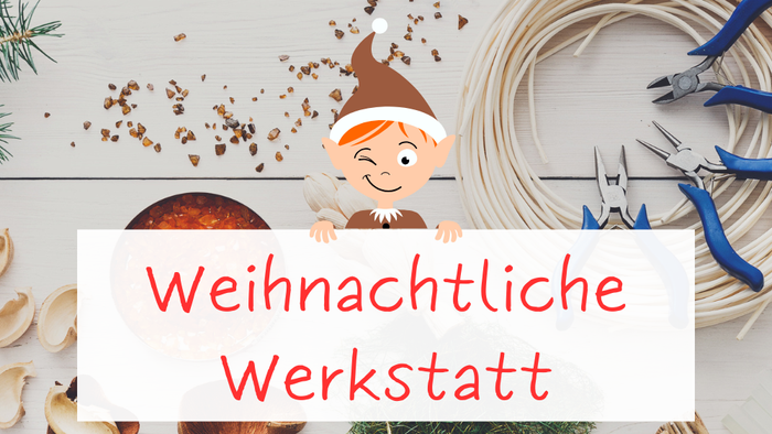 Weihnachtliche Werkstatt am 14.11.2025 von 15 bis 18 Uhr in der Gemeindehaus an der Gnadenkirche, Gladbecker Str. 258