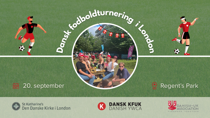 Danske fodboldturnering i London med billeder af spillere og deltagere