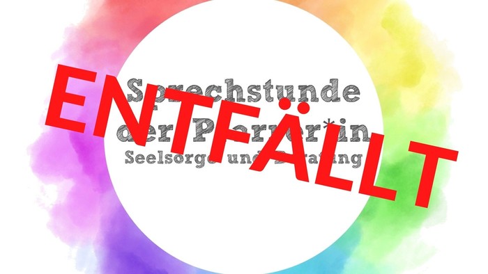 Bunter Kreis mit deutschem Text