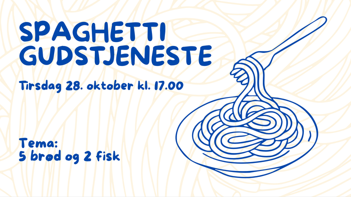 Spaghetti på en gaffel