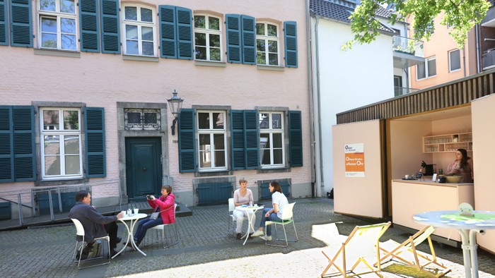 Pop-up Seelsorge an der Berger Kirche
