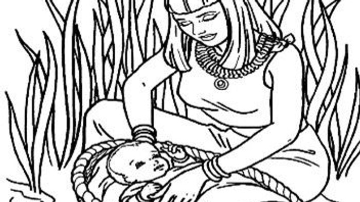 Moses: Han blev som spæd lagt i en kurv på Nilen for at overleve, blev fundet af Faraos datter og opdraget ved hoffet