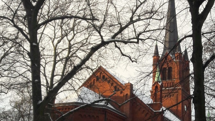 Magdalenenkirche im Winter