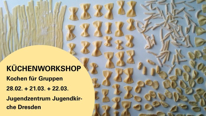 Kochworkshop für Gruppen, verschiedene Pastasorten