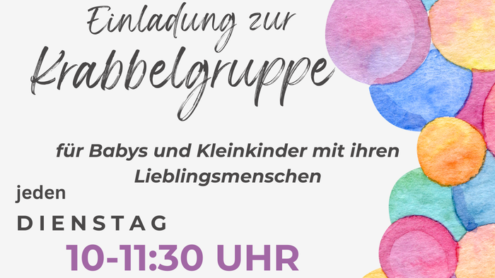 Flyer Krabbelgruppe