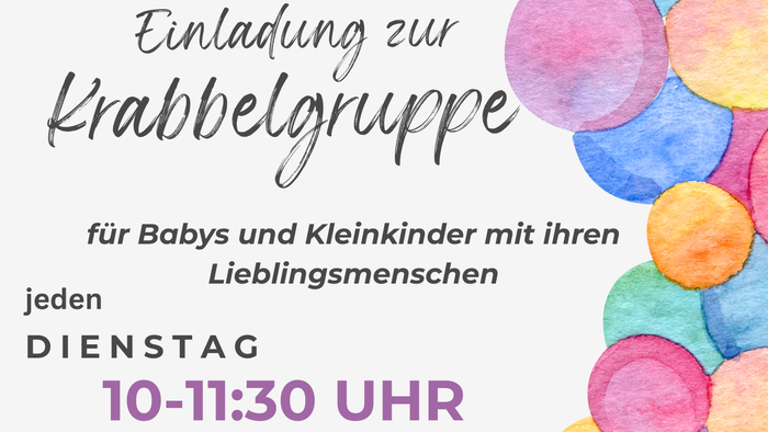 Flyer Krabbelgruppe