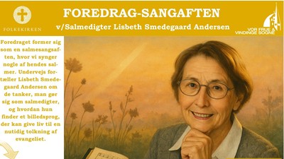 Foredrag med Lisbeth Smedegaard Andersen, torsdag 9. oktober kl. 19.30