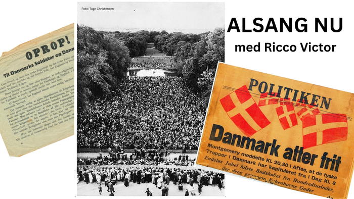 Billeder af demonstrationer og politiske pamfletter fra 1980'erne