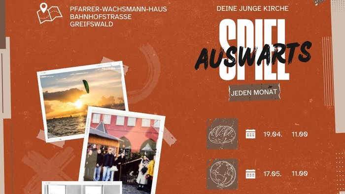 Das Plakat wirbt für die Veranstaltung 