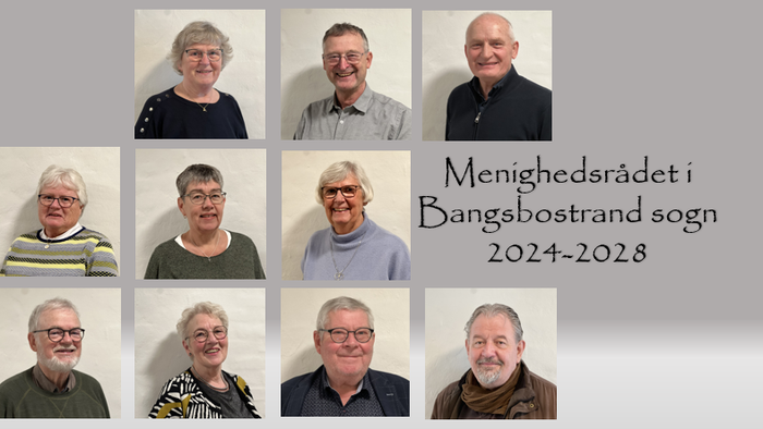 Nye menighedsrådet for Bangsbo Strand 2024-2028