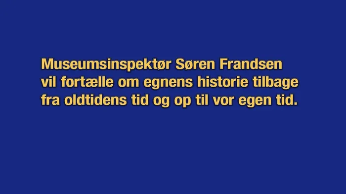 Foredrag med museumsinspektør Søren Frandsen