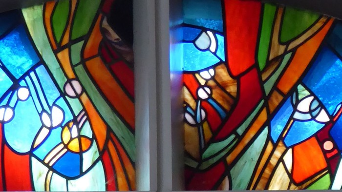 Stockhausen Altarfenster der Fa. Klonk