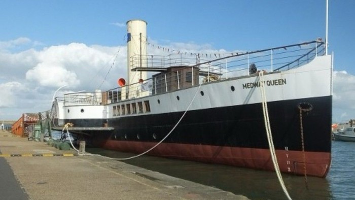 Large ship named