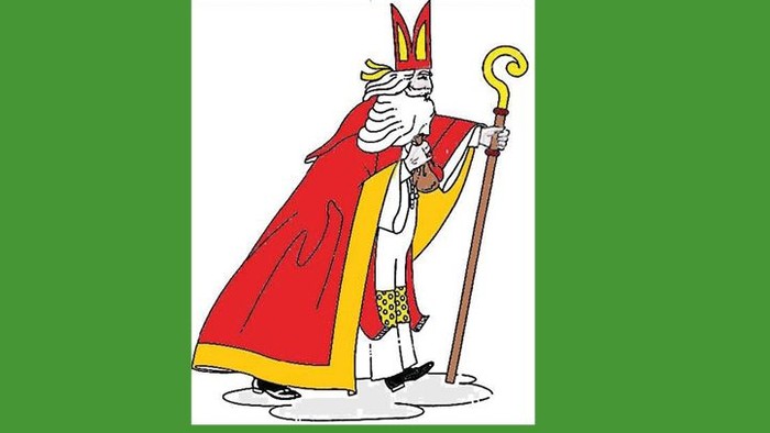 Einladung zum Familiengotesdienst mit Nikolaus.