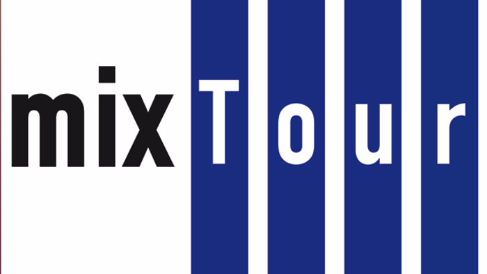 Logo für mixTour, eine Musikveranstaltungsreihe mit Fokus auf Renaissancemusik.