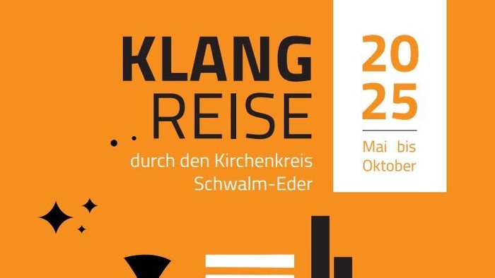 Plakat für die Klangreise-Musikveranstaltung von Mai bis Oktober