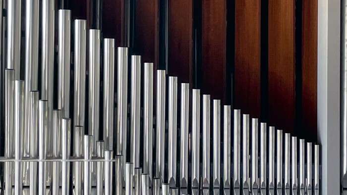 Stålrør på bygning